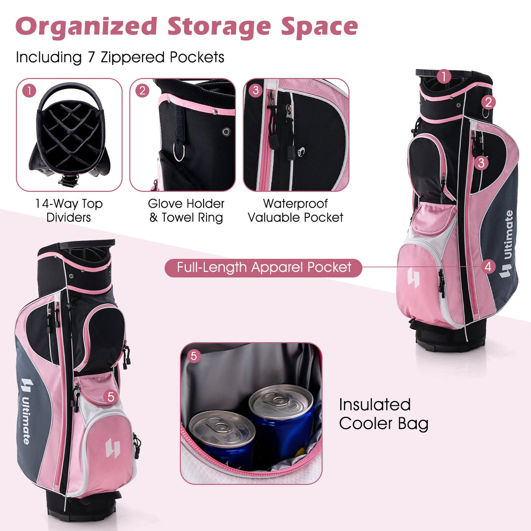 Women's Complete Golf Club Set Right Hand with Rain Hood