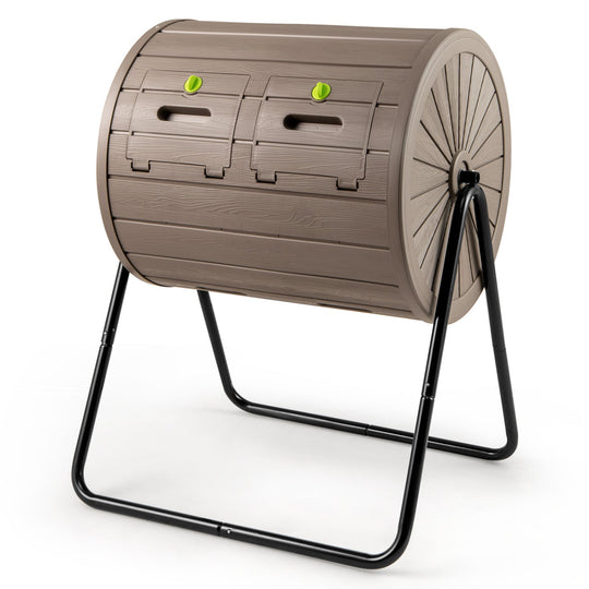 Compost Tumbler 37.5 Gallon Large Outdoor Compost Bin