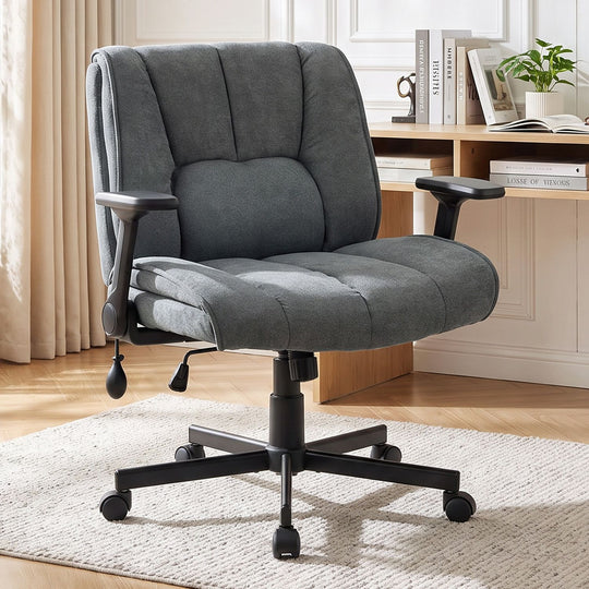 Criss Cross Home Office Chair with Airbag Lumbar Support