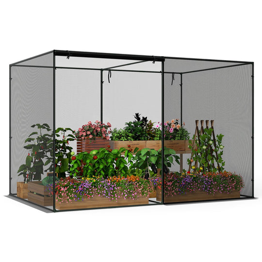 Crop Cages with 6 Ground Nails for Garden Plant