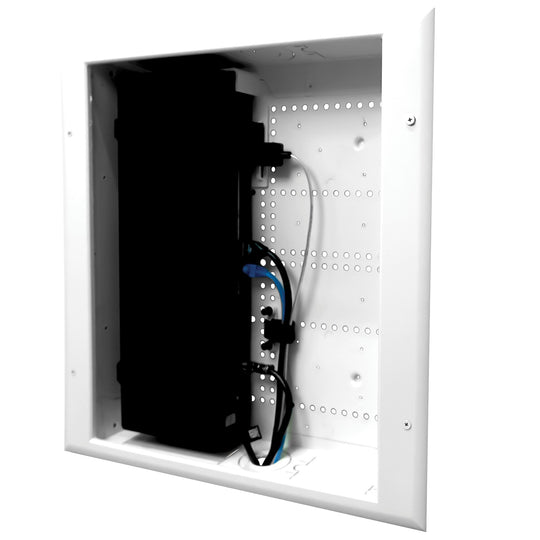 DataComm Recessed TV Media Box with Power Outlet for One Connect Box - view 2