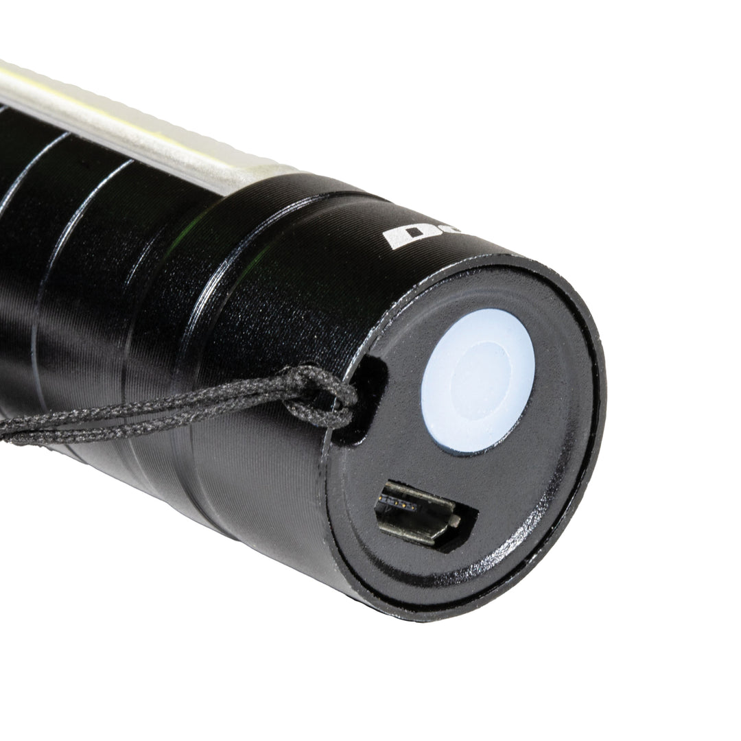 Dorcy Ultra HD 100-Lumen Rechargeable Aluminum LED Flashlight with Zoom & Area Light - view 4