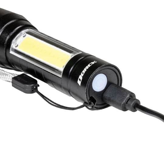 Dorcy Ultra HD 100-Lumen Rechargeable Aluminum LED Flashlight with Zoom & Area Light - view 5