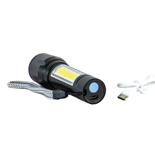 Dorcy Ultra HD 100-Lumen Rechargeable Aluminum LED Flashlight with Zoom & Area Light - view 7
