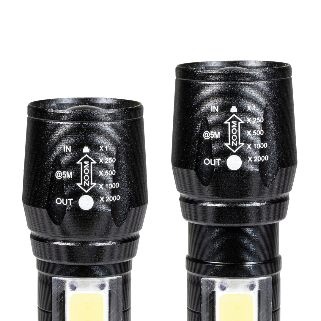 Dorcy Ultra HD 100-Lumen Rechargeable Aluminum LED Flashlight with Zoom & Area Light - view 9