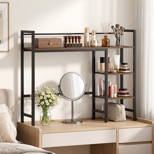 Desktop Bookshelf 38.5" with Storage Display Rack
