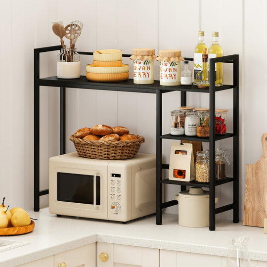 Desktop Bookshelf 38.5" with Storage Display Rack