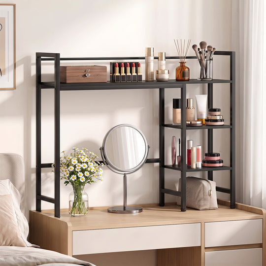 Desktop Bookshelf 38.5" with Storage Display Rack