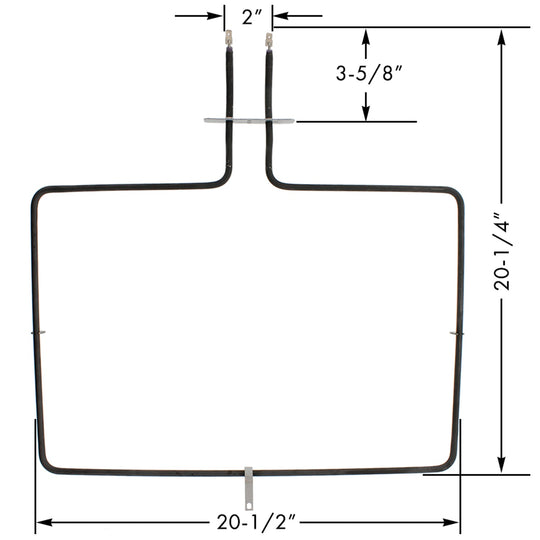 ERP 3,600-Watt Oven Bake Element for Whirlpool W10779716 - view 4