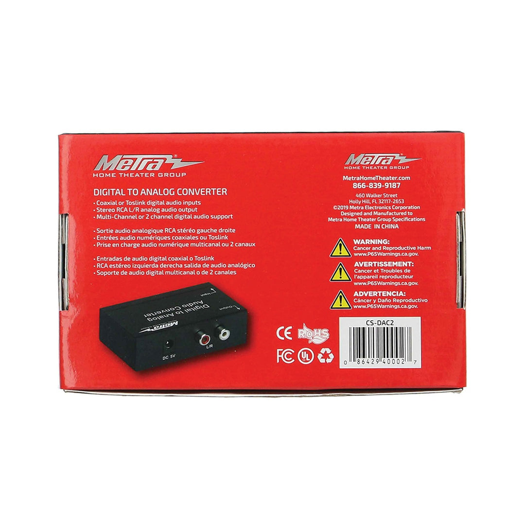 Ethereal Digital Optical/Coaxial to Analog RCA Audio Converter with 24-Bit DAC - view 2