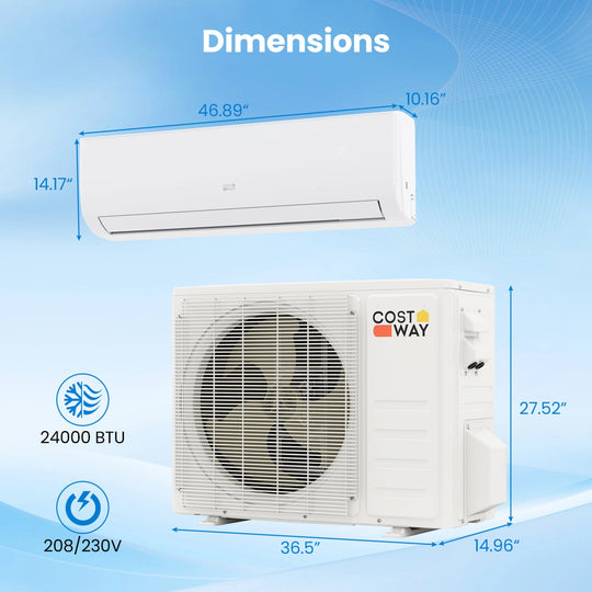 EcoGuard Series 24000 BTU 21 SEER2 208