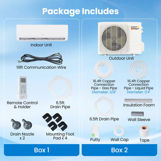 EcoGuard Series 9000 BTU 20 SEER2 208