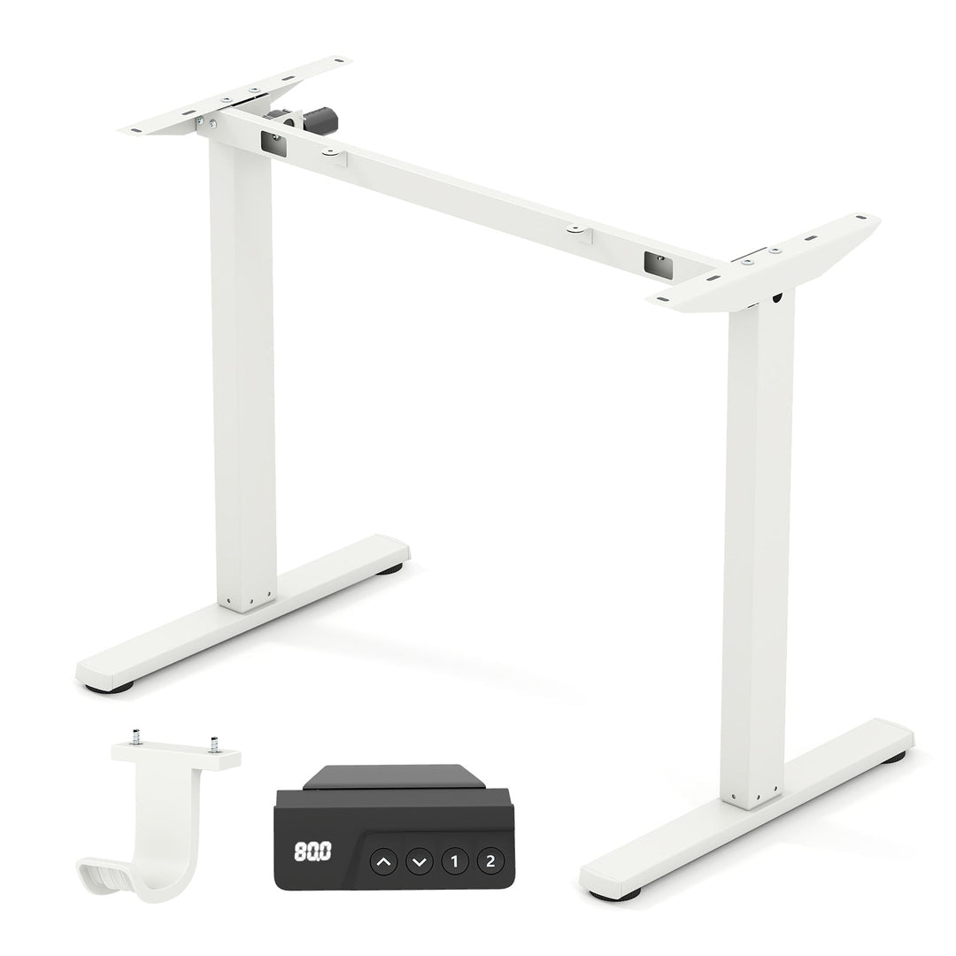 Electric Standing Desk Frame Height Adjustable Computer Desk Base with LED Display