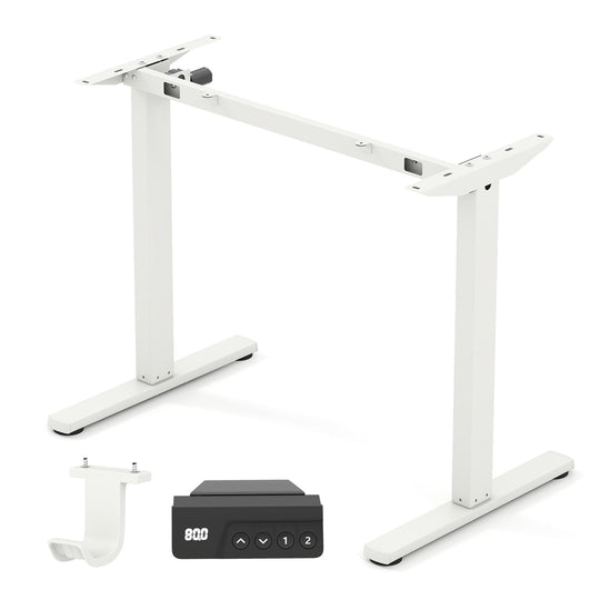 Electric Standing Desk Frame Height Adjustable Computer Desk Base with LED Display