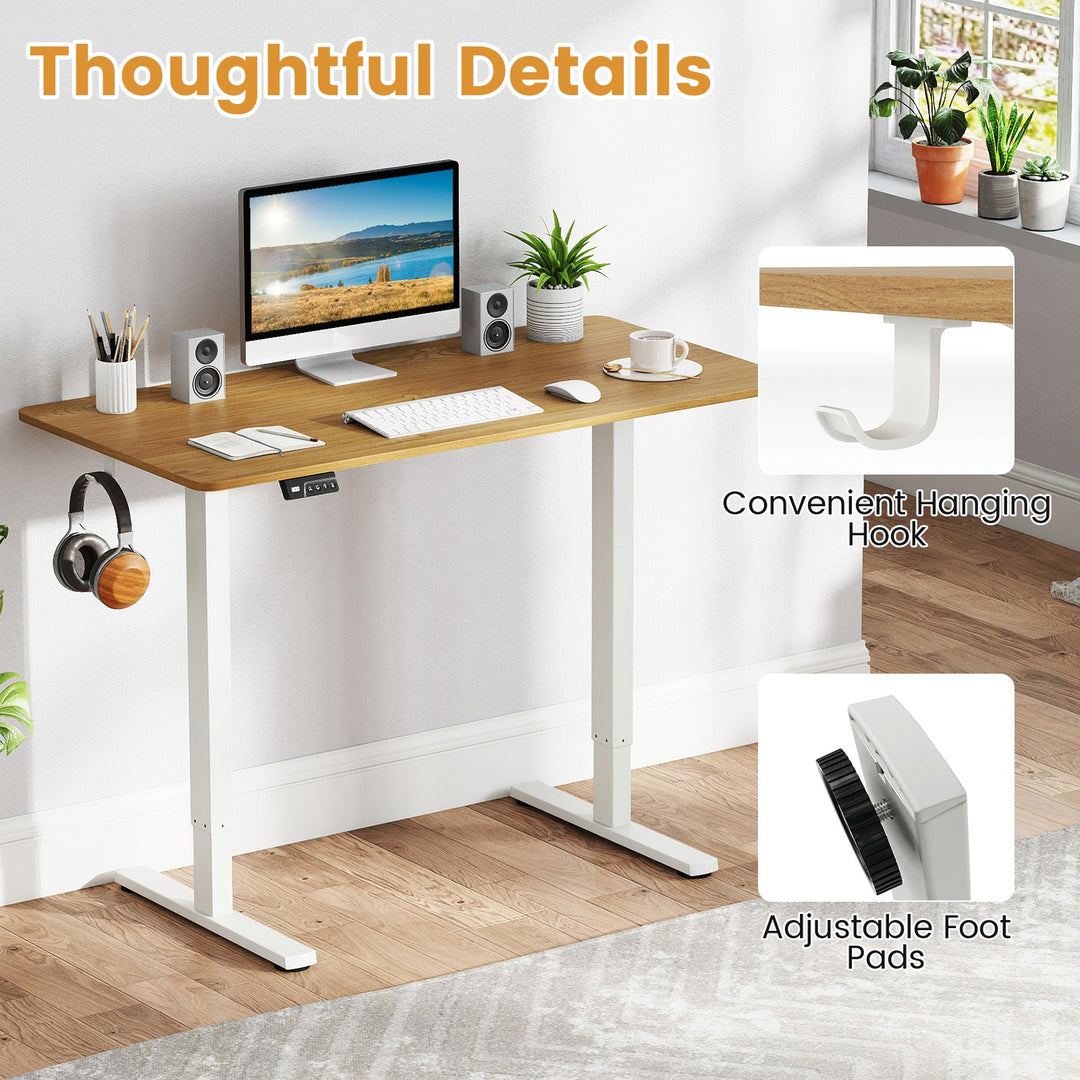 Electric Standing Desk Frame Height Adjustable Computer Desk Base with LED Display