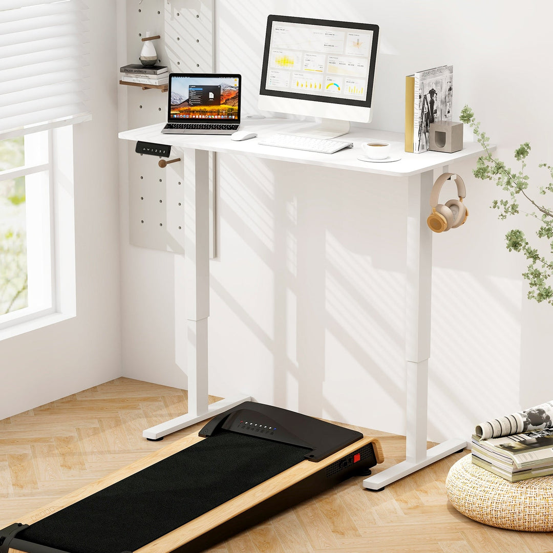 Electric Standing Desk with Memory Presets & Cable Management