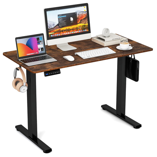 Electric Standing Desk with Memory Presets & Cable Management
