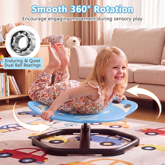 Elephant-Shaped Spinning Chair for Autistic and ADHD Kids