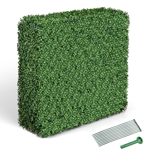 Faux Greenery Room Divider Decorative Privacy Screen Fence Hedge Wall