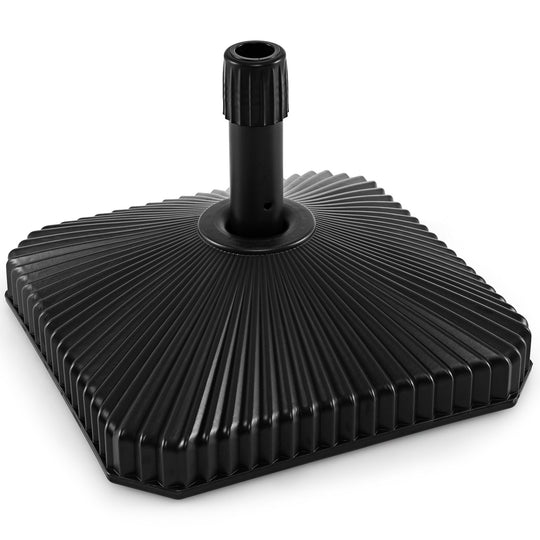 Fillable Umbrella Base with Shell Texture - 44 lb Capacity