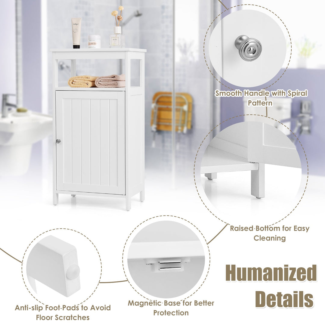 Floor Cabinet Multifunction Storage Rack Organizer Stand