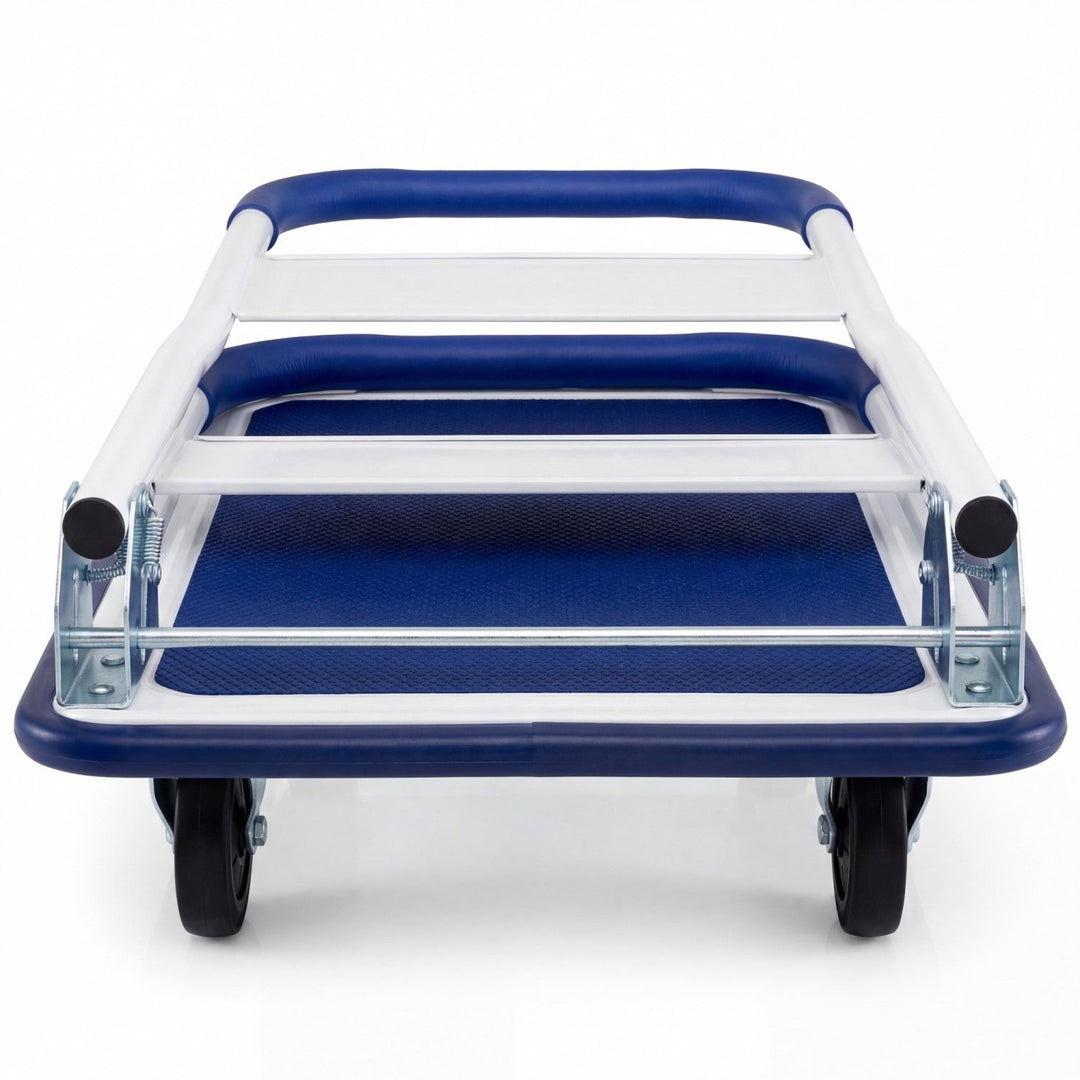 Folding Platform Hand Truck with 4 Wheels - 330 lbs Capacity