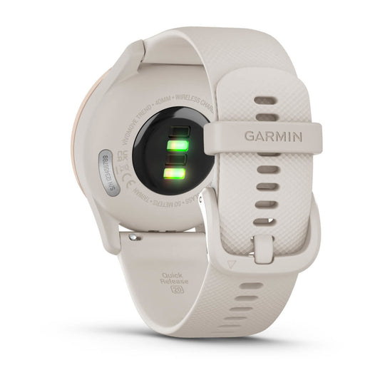 Garmin vivomove Trend Hybrid Smartwatch, 40.4 mm, Peach Gold - view 7