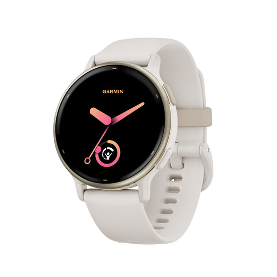 Garmin vivoactive 5 GPS Fitness Smartwatch, 42.2 mm AMOLED - Ivory