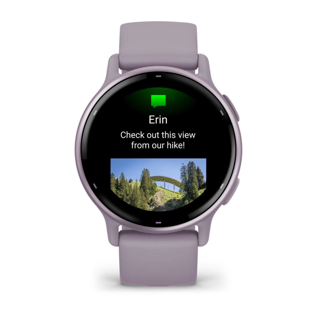 Garmin vivoactive 5 GPS Fitness Smartwatch, 42.2 mm AMOLED - Orchid - view 3