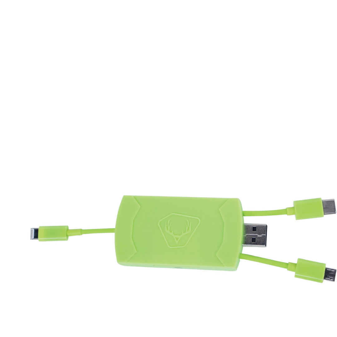 HME 4-in-1 Trail Camera SD Card Reader for iPhone, Android & USB, Up to 256 GB