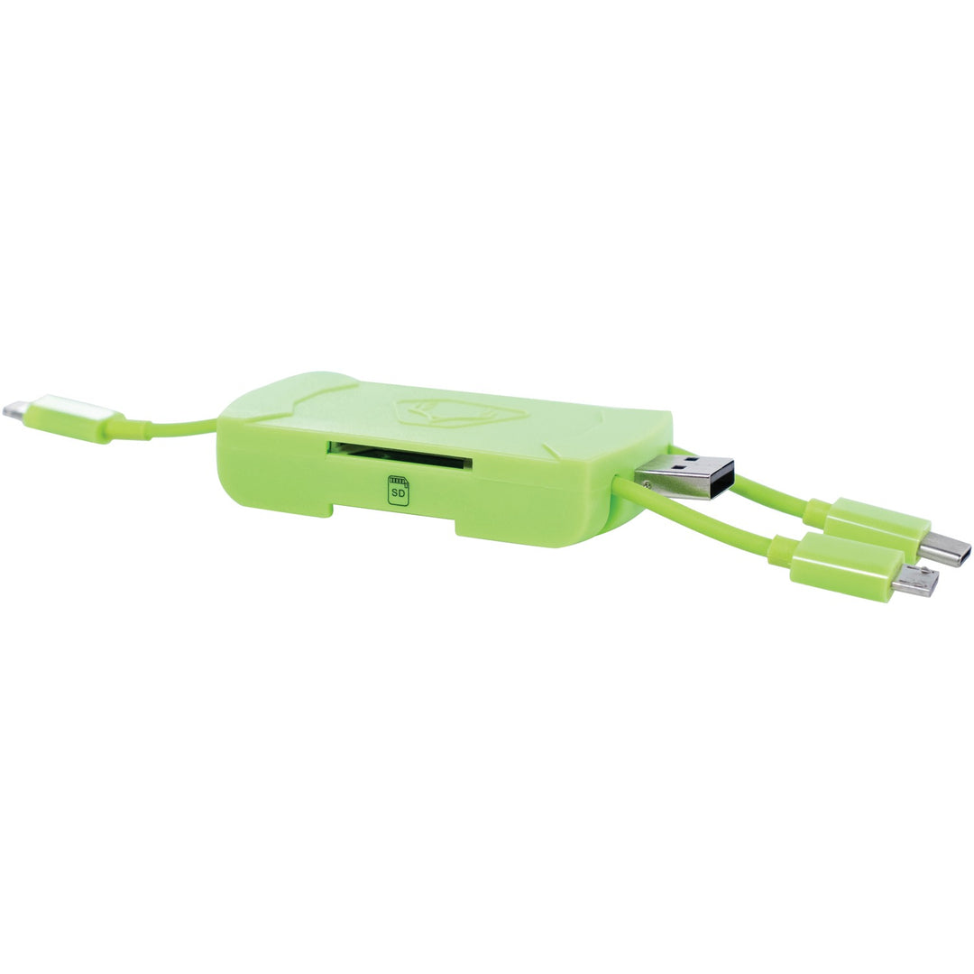 HME 4-in-1 Trail Camera SD Card Reader for iPhone, Android & USB, Up to 256 GB - view 6