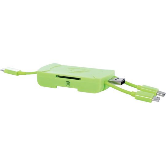 HME 4-in-1 Trail Camera SD Card Reader for iPhone, Android & USB, Up to 256 GB - view 6