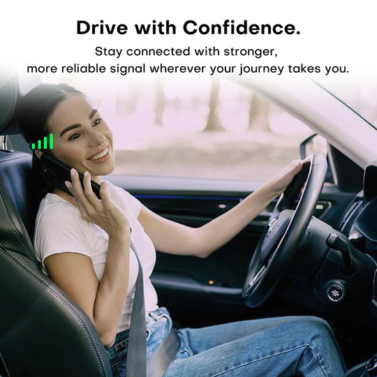 HiBoost MobileLink Commuter In-Vehicle Cellular Signal Booster for Cars and SUVs, 5G/4G LTE - view 8