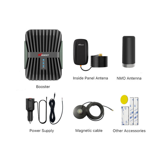 HiBoost FleetLink Flex In-Vehicle Cellular Signal Booster for Fleet Vehicles, 5G/4G LTE - view 6