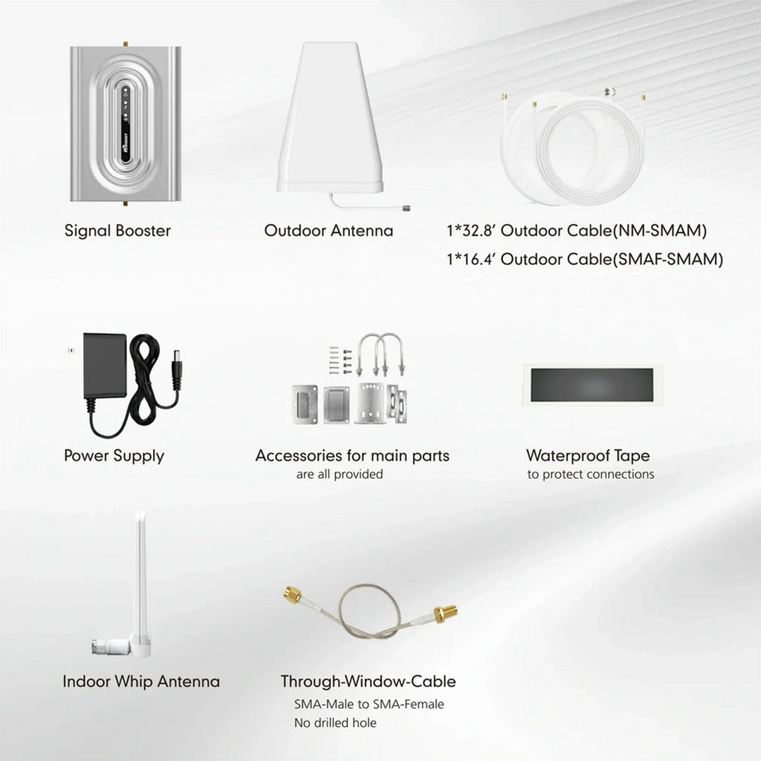 HiBoost Home Lite In-Building Cellular Signal Booster, Up to 2,000 Sq. Ft., 5G - view 7