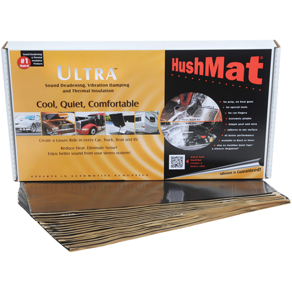 HushMat Trunk Sound-Damping Kit with Stealth Black Foil, 19 Sq. Ft. - view 2