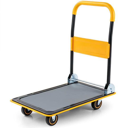 Foldable Push Cart Dolly with 560 lbs Capacity