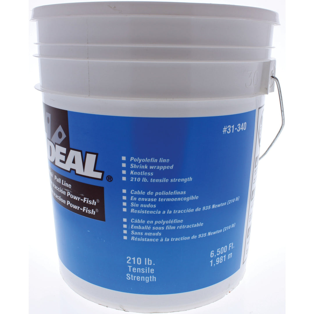 IDEAL Powr-Fish Heavy-Duty Conduit Pull Line, 210 Lb., 6,500 Ft. Bucket - view 5