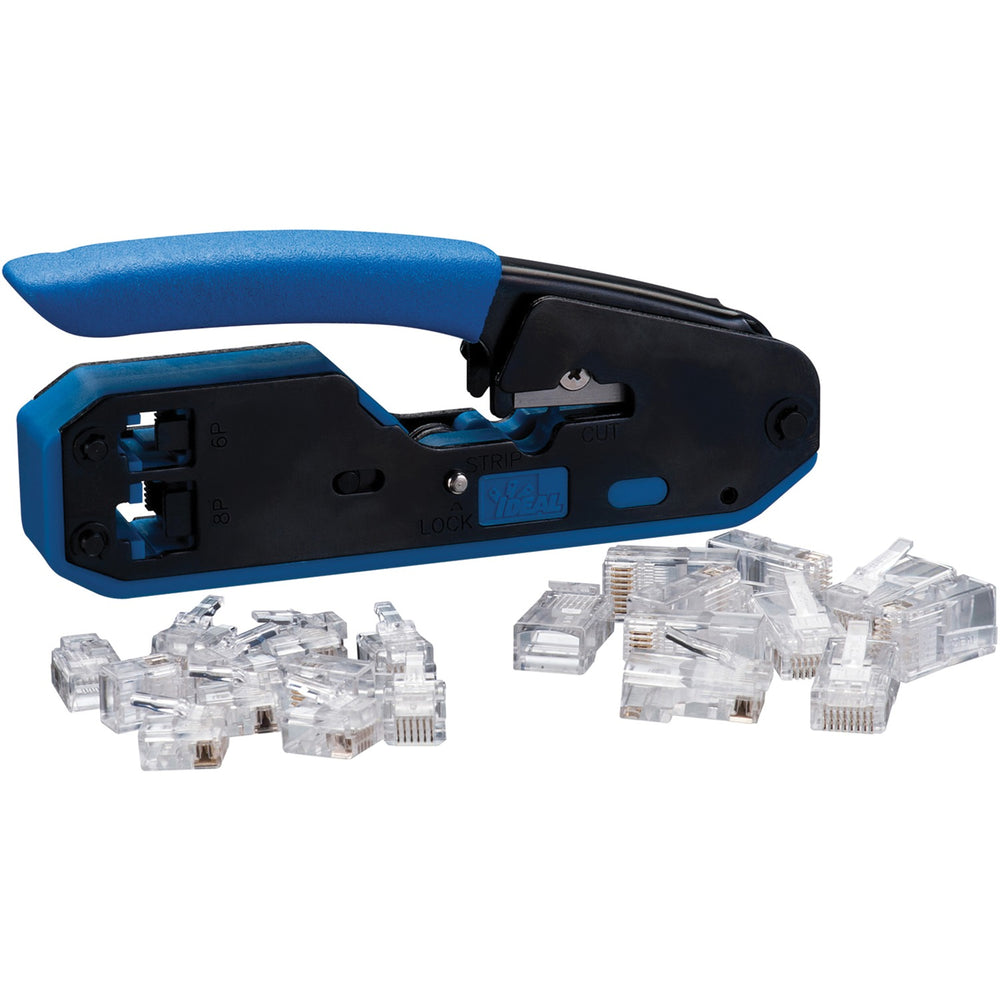 IDEAL Data/Voice RJ45/RJ11 Crimp Tool Kit for CAT-3/5E/6 - view 2
