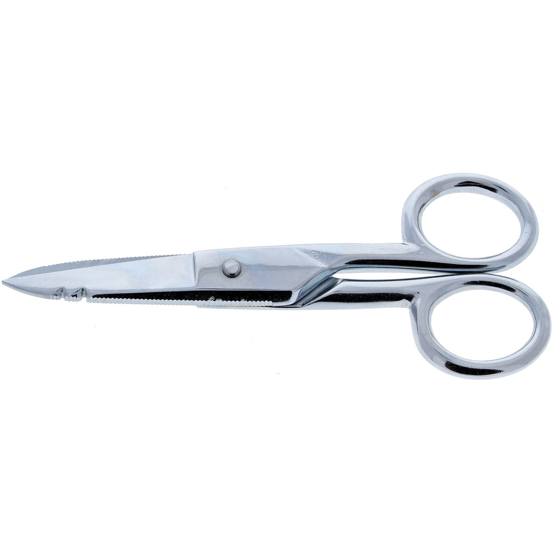 IDEAL Electrician's Scissors with Wire Stripping Notches - view 2