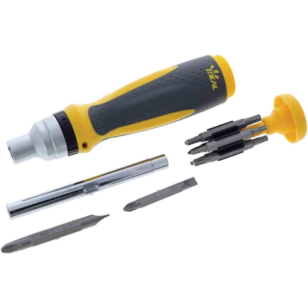 IDEAL 21-in-1 Twist-A-Nut Ratcheting Multi-Bit Screwdriver - view 4