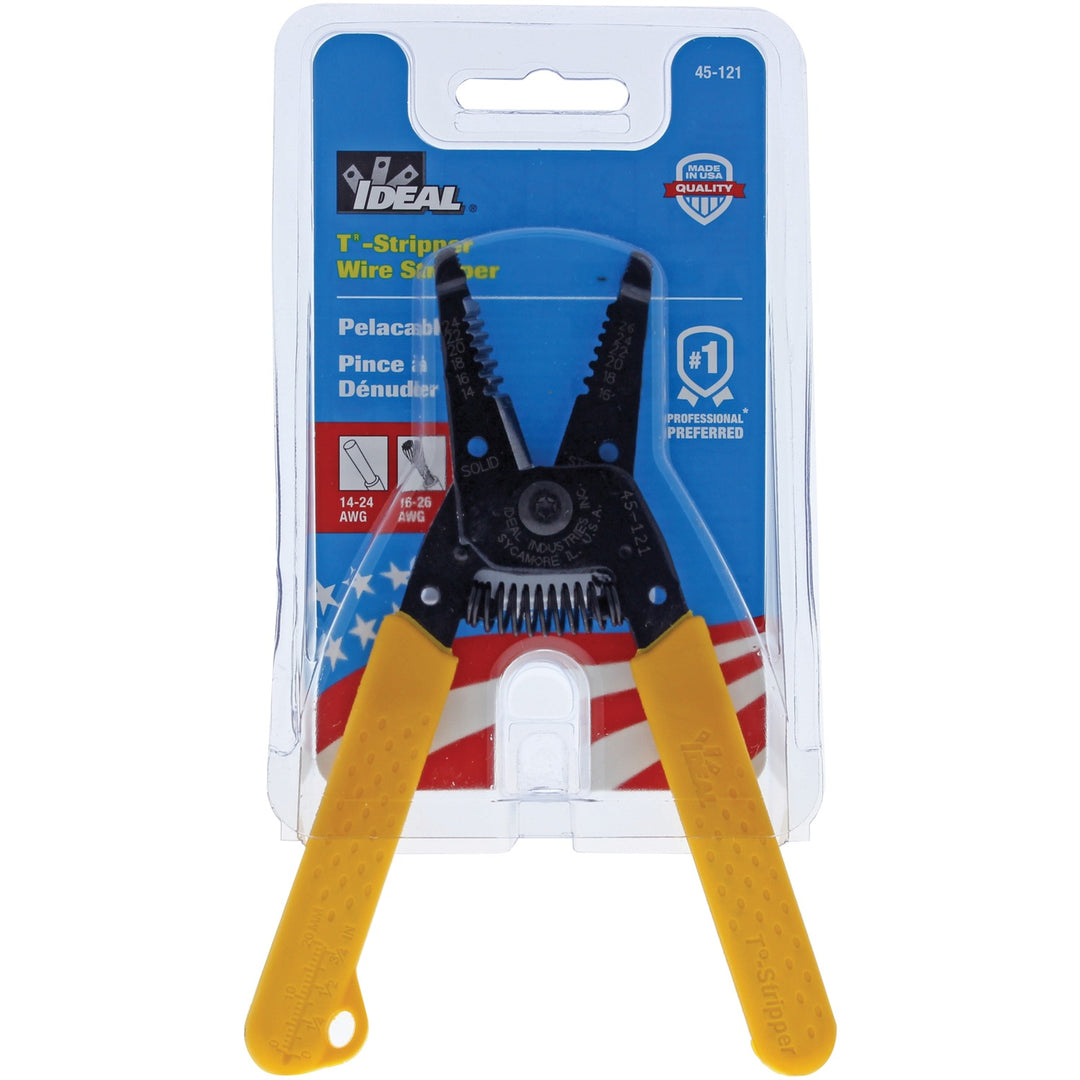 IDEAL T-Stripper Wire Stripper for 14-24 AWG Solid & 16-26 AWG Stranded - view 4