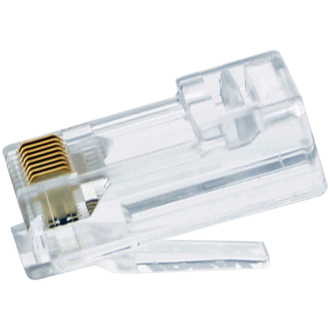 IDEAL CAT-6 RJ45 Modular Plugs, 3-Piece Design, 25 Pack - view 6
