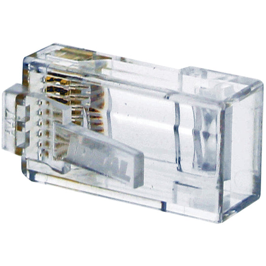 IDEAL CAT-6 RJ45 Modular Plugs, 3-Piece Design, 25 Pack - view 7