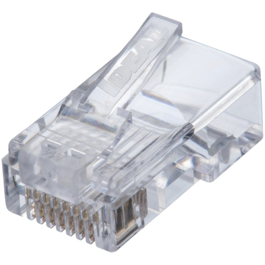 IDEAL Feed-Thru CAT-5E RJ45 Modular Plugs, 50 Pack