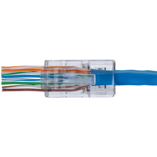 IDEAL Feed-Thru CAT-5E RJ45 Modular Plugs, 50 Pack - view 6