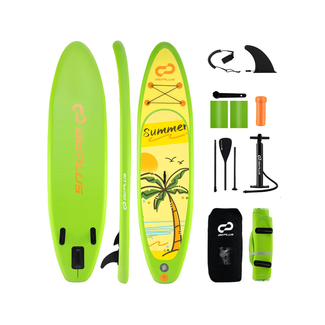 Inflatable Stand up Paddle Board iSUP Board Accessories with 3 Fins
