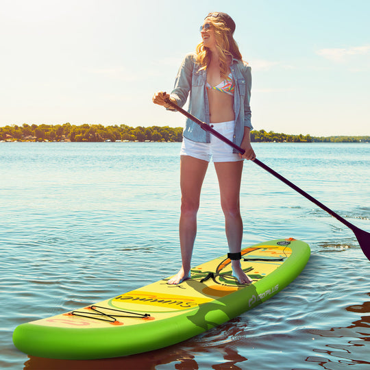 Inflatable Stand up Paddle Board iSUP Board Accessories with 3 Fins