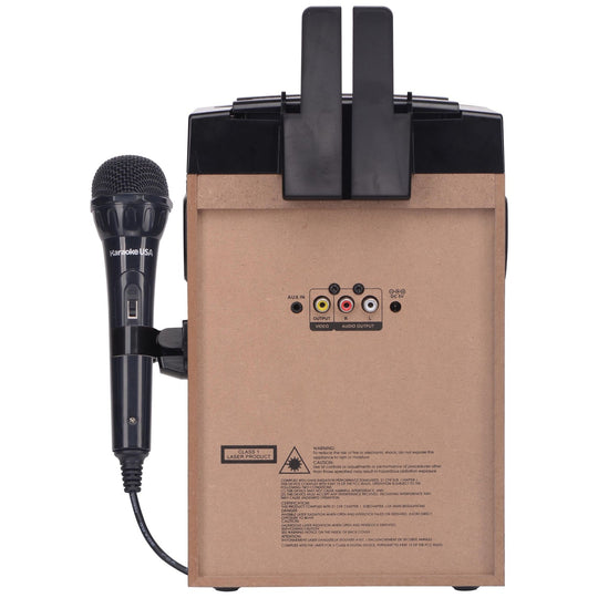 Karaoke USA Portable CDG/MP3G Karaoke Player with 4.3-In. Screen, Bluetooth & Battery - view 7