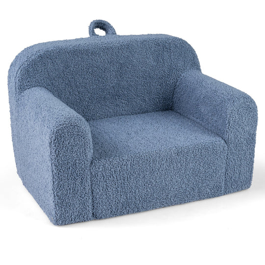 Kids Couch Portable Toddler Sofa with Anti-slip Base